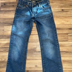 Lucky Brand Jeans Boys Size 10 Billy Straight Leg Medium Blue Wash Denim